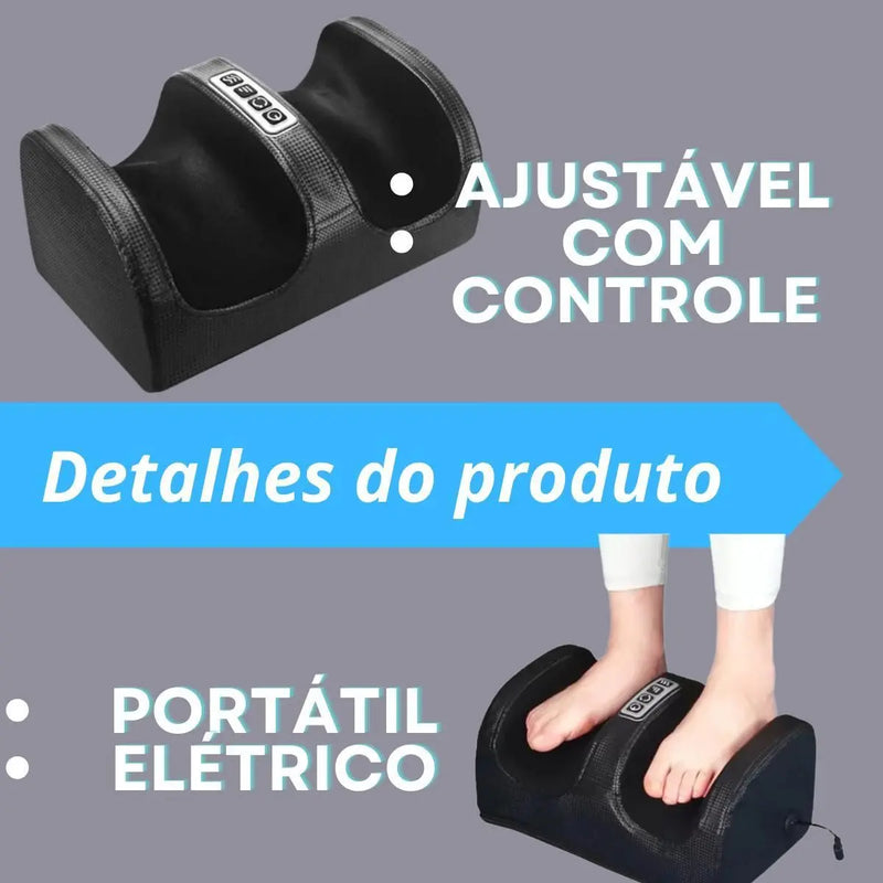 Massageador Elétrico de Pés Shiatsu