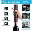 Abridor de Vinho Elétrico Leve Essência