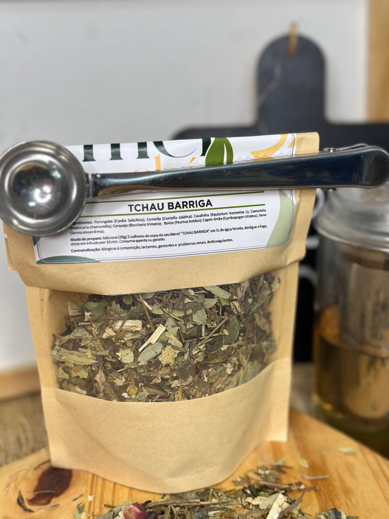 Colher medidora com prendedor para Chá