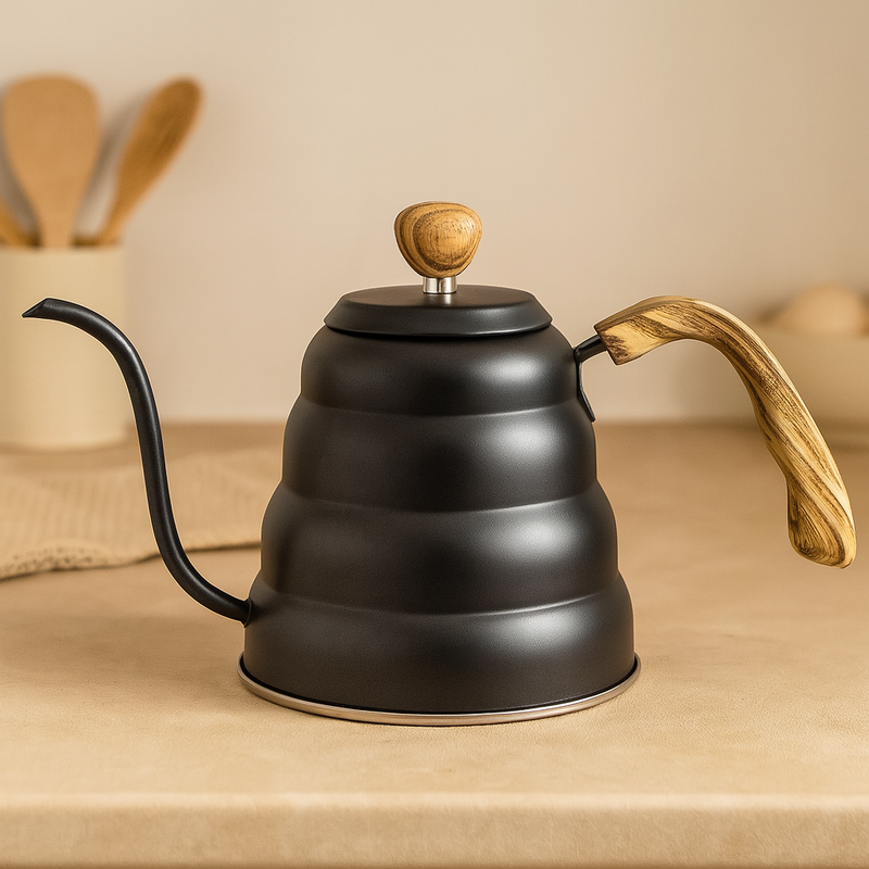 Chaleira Inox Bico de Ganso 1L | Leve Essência