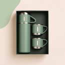 Kit Garrafa Térmica + Xícaras