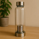 Garrafa Infusora de Vidro Inox