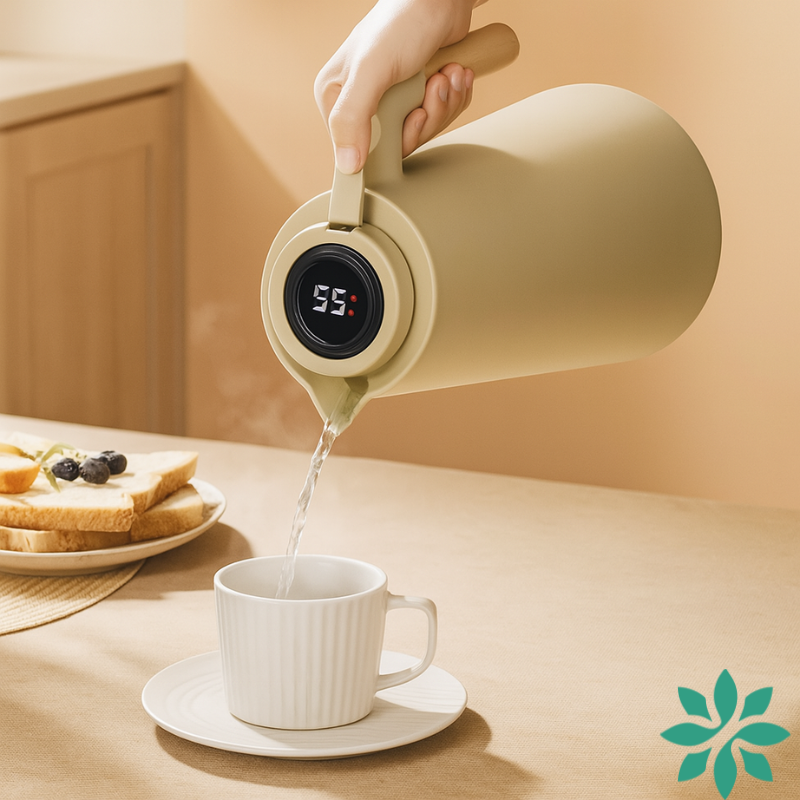 Garrafa Térmica Nórdica 1L | Leve Essência