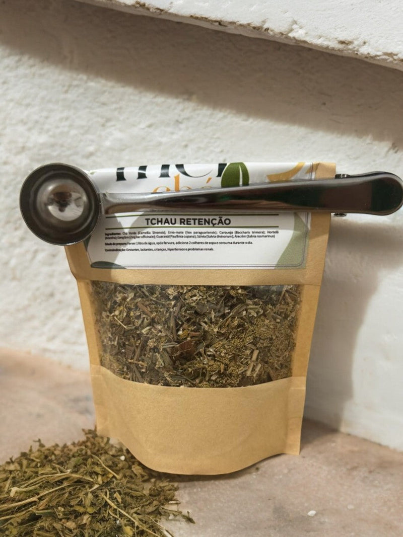 Colher medidora com prendedor para Chá