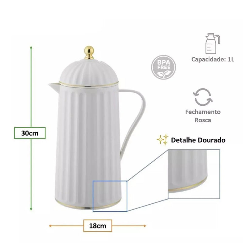 Garrafa Térmica Paris | Leve Essência