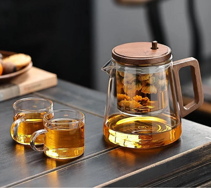 Bule de Vidro com Infusor