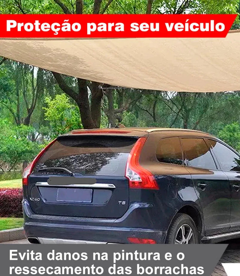 Toldo de Sombreamento 90% Cor Areia