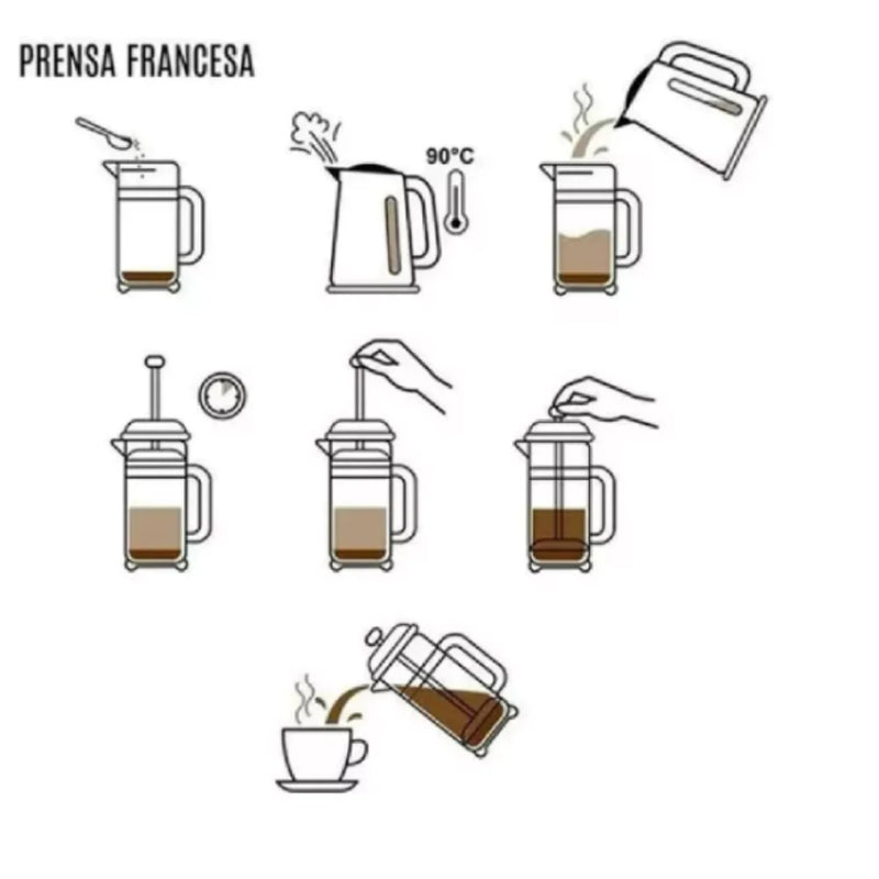 Cafeteira  Prensa Francesa  | Leve Essência