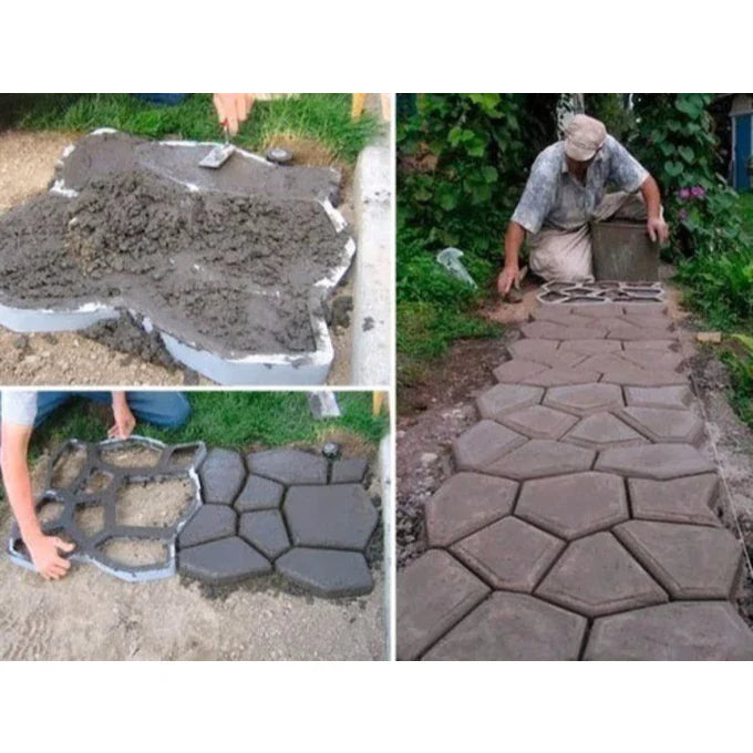 Forma Molde de Caminho de Pedra