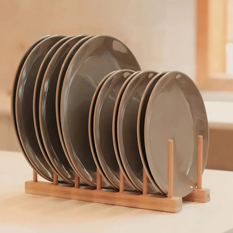 Kit Organizadores em Bambu 3 em 1 | Funcionalidade + Estilo Natural