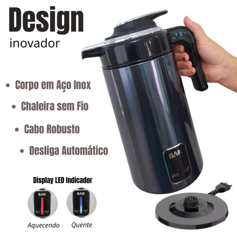 Chaleira Elétrica com Controle de Temperatura Premium