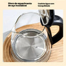 Chaleira Elétrica de Vidro Moderna