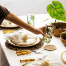 Conjunto Jarra e Copos Árvores e Palmeiras