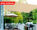 Toldo de Sombreamento 90% Cor Areia