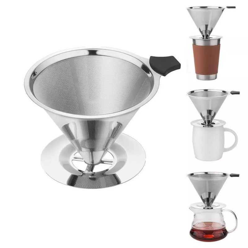 Kit Despertar | Garrafa Térmica Digital + Filtro em Inox 103