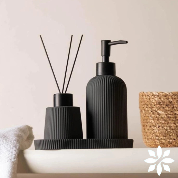 Kit 3 Peças Para Banheiro - Rustic Premium