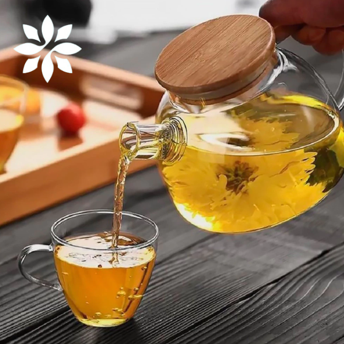 Chaleira  em Vidro Borossilicato Essence