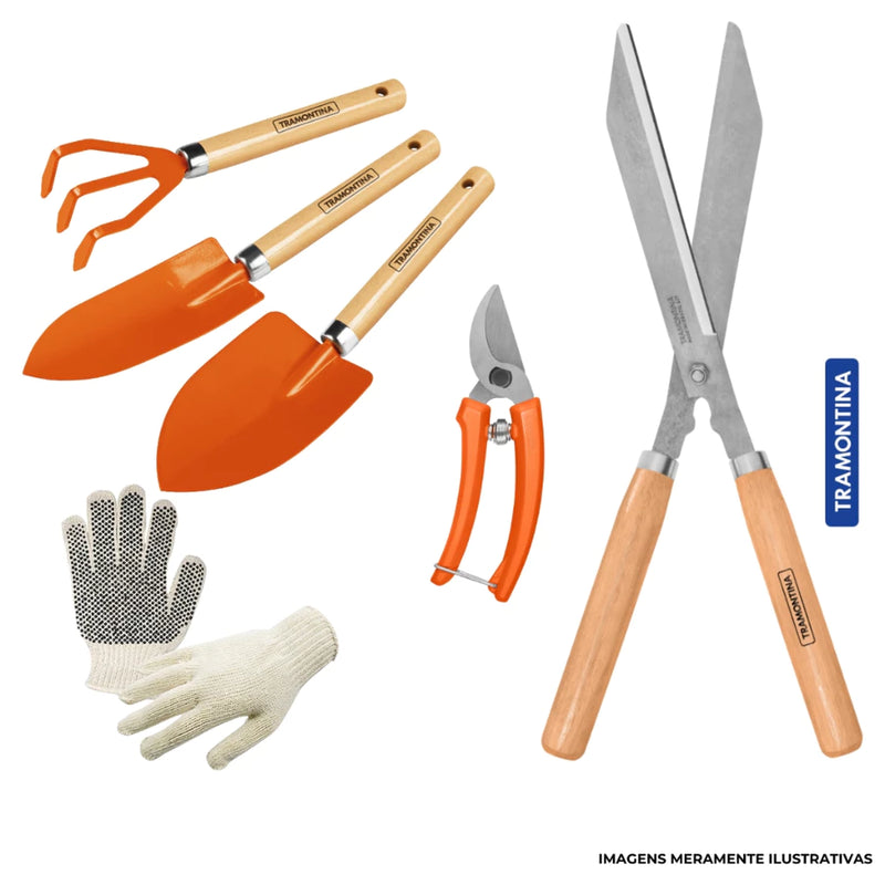 Kit de Jardinagem Tramontina