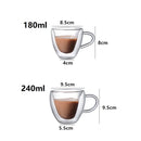 Xícara Coração Parede Dupla