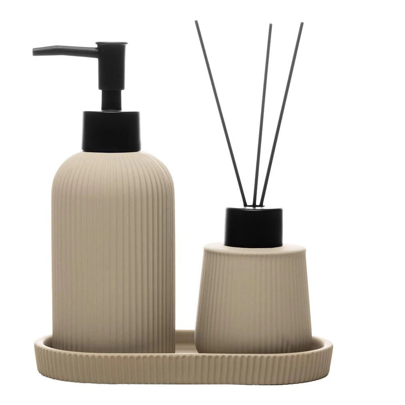 Kit 3 Peças Para Banheiro - Rustic Premium