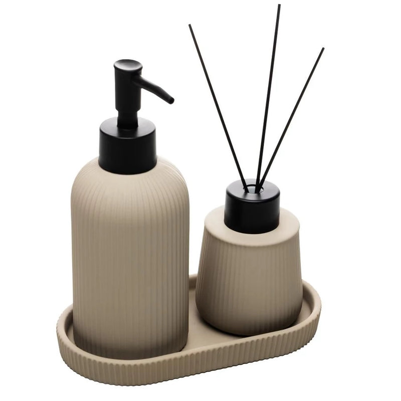 Kit 3 Peças Para Banheiro - Rustic Premium