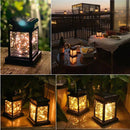 Lâmpada Solar Vintage para Jardim