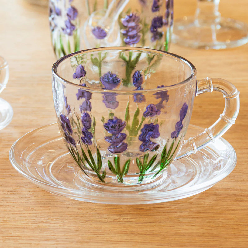 Kit Xícaras Lavanda