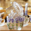 Kit Lavanda Hand Painting em Cristal