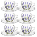 Kit Xícaras Lavanda