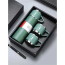 Kit Garrafa Térmica + Xícaras