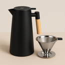 Kit Despertar | Garrafa Térmica Digital + Filtro em Inox 103